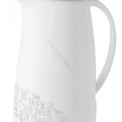 Esmeyer 2x Isolierkanne LOFT, Inhalt: 1,0 Liter, Farbe: Weiß, Höhe: Ca. 235 Mm, -coffee saucer shop f5d49c6f 720b 47df 9dc1 718a5973b023