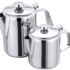 2x Contacto Milch-/Wasserkanne. Edelstahl. Volumen: 0.3 L. Höhe: 10 Cm -coffee saucer shop f71b85d2 d609 4a49 a61a ef2a81eb40e4